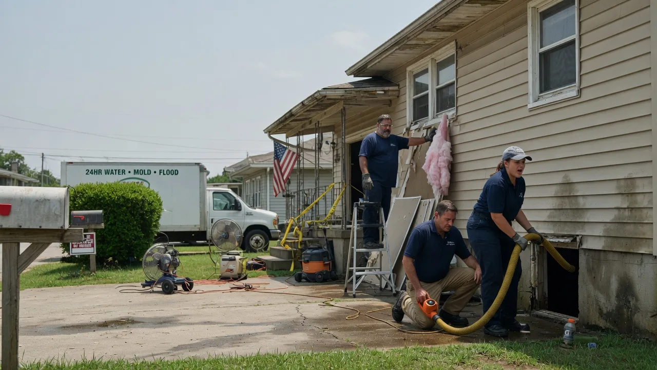 Water Damage Repair in Woodbridge, VA near me